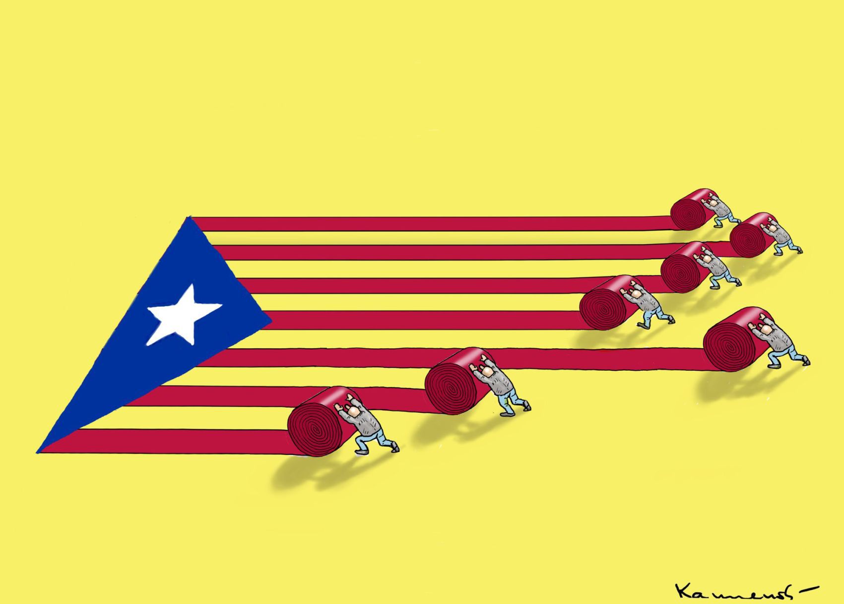 Roll It Up by Marian Kamensky, Austria